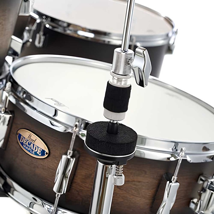 PEARL DMP905/C262 Decade Maple Satin Black Burst 5 Parça (20B/10T/12T/14F/14S) Aksamlı Akustik Davul Seti