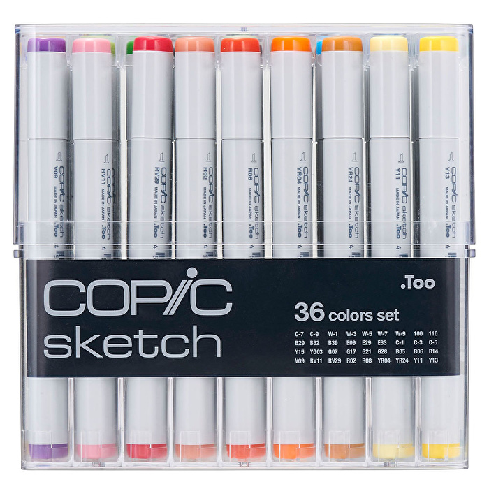 COPIC Sketch 36'lı Kalem Set Basic