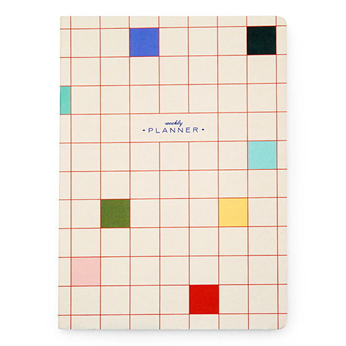 KIKKERLAND Tarihsiz Haftalık Planlayıcı Defter