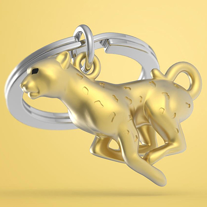 METALMORPHOSE Leopar Anahtarlık
