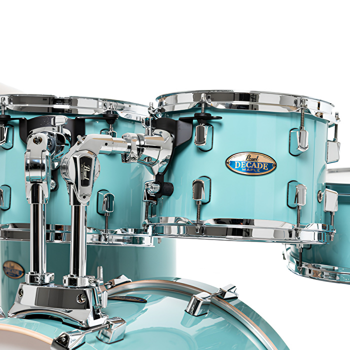 PEARL DMP905/C884 Decade Maple Turkuaz 5 Parça (20B/10T/12T/14F/14S) Aksamlı Akustik Davul Seti