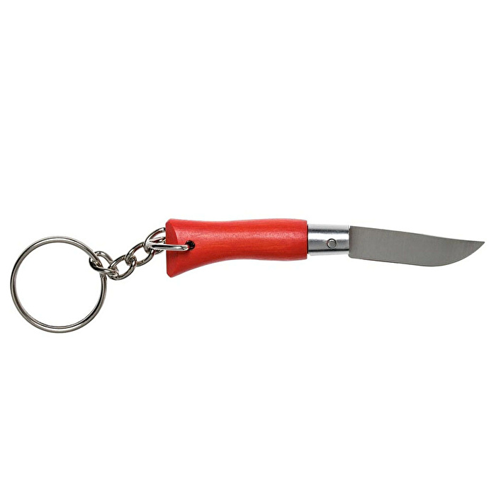 OPINEL No 02 Anahtarlıklı Paslanmaz Çelik Çakı (Turuncu)