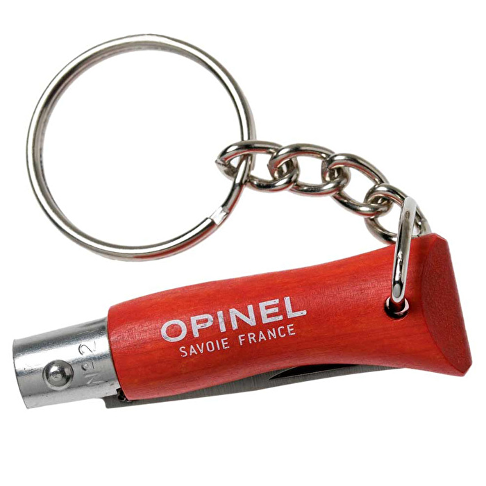 OPINEL No 02 Anahtarlıklı Paslanmaz Çelik Çakı (Turuncu)