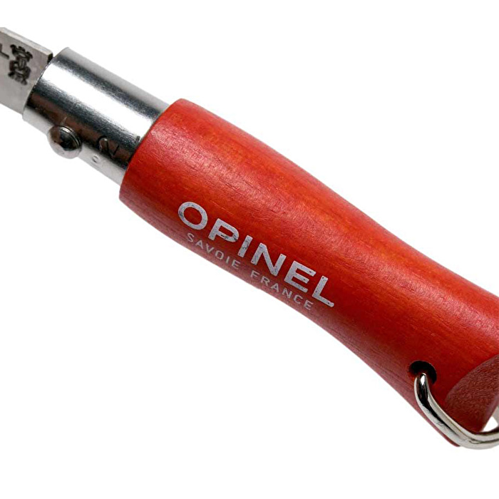 OPINEL No 02 Anahtarlıklı Paslanmaz Çelik Çakı (Turuncu)