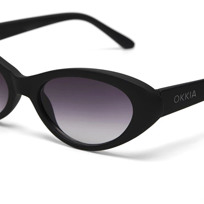 OKKIA Lina Small Cat Güneş Gözlüğü Siyah