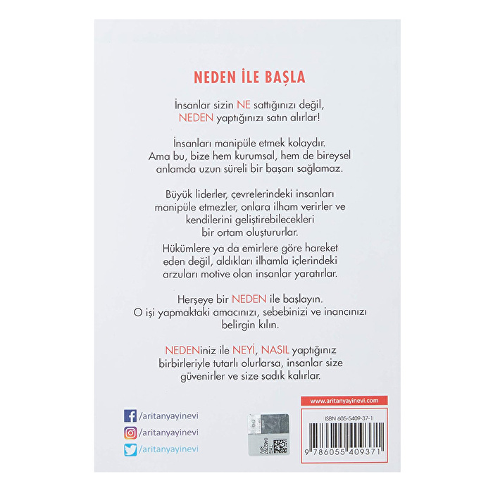 Neden İle Başla 1. Kitap