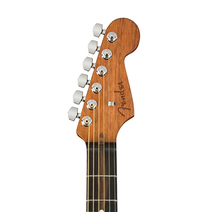 Fender American Acoustasonic Jazzmaster Abanoz Klavye Tungsten Elektro Akustik Gitar