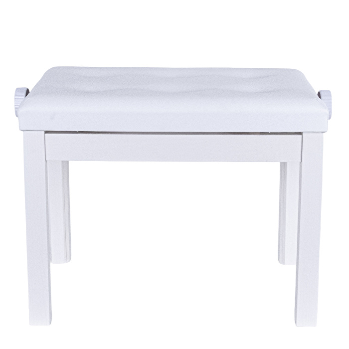 KOZMOS P-310-WH Ayarlı Piyano Taburesi - Beyaz