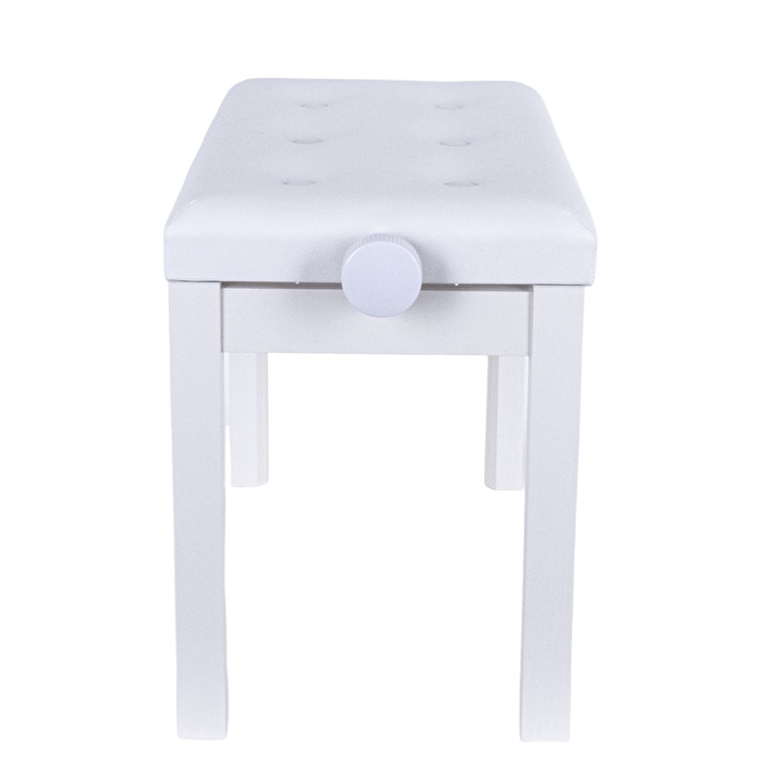 KOZMOS P-310-WH Ayarlı Piyano Taburesi - Beyaz