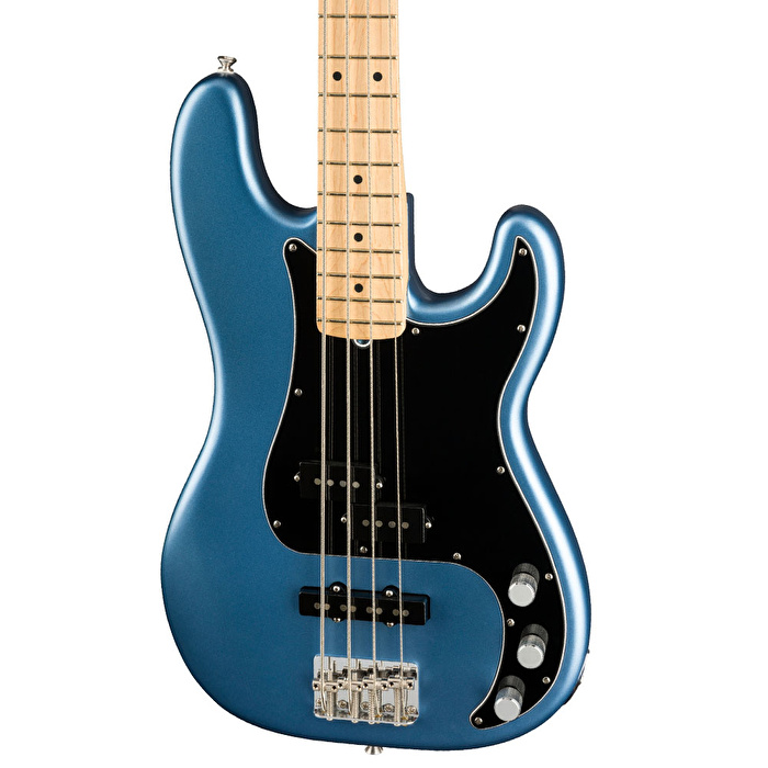 Fender American Performer Precision Bass Akçaağaç Klavye Satin Lake Placid Blue Bas Gitar