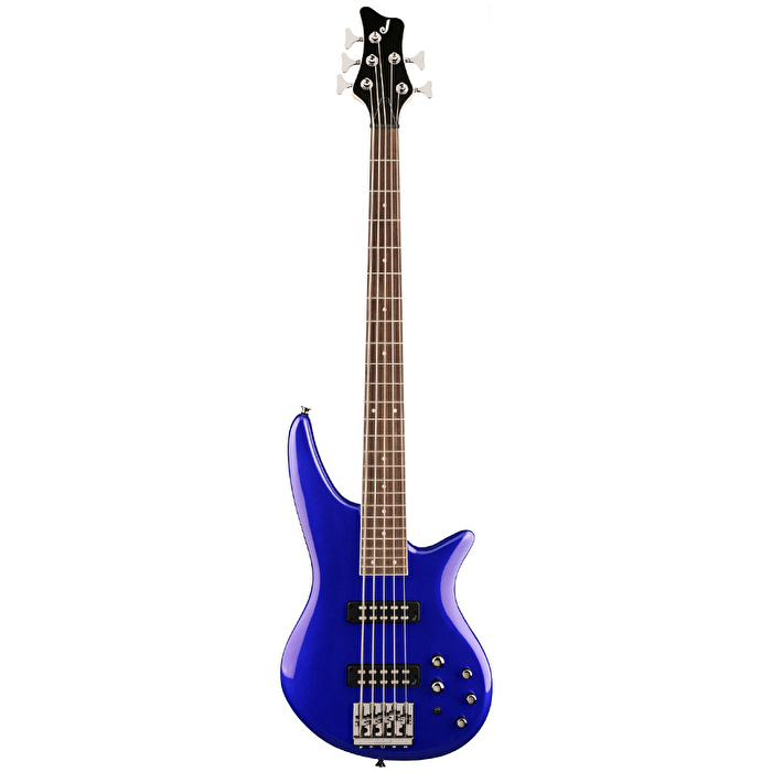 Jackson JS Serisi Spectra Bass JS3V Laurel Klavye Indigo Blue Bas Gitar