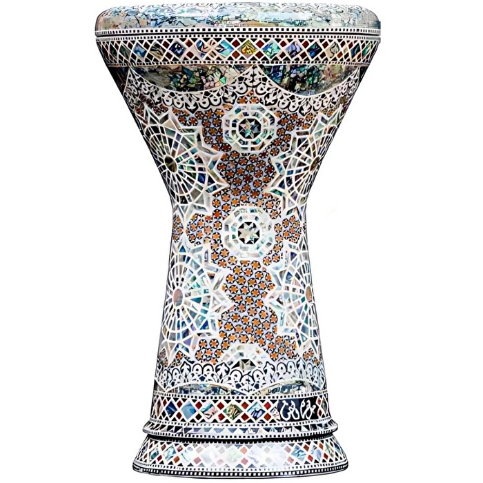 GEF ELFAN B23-6064s Gerçek Mavi Sedef Darbuka 23 cm