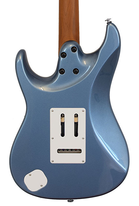 Ibanez AZ2204-ICM AZ Ice Blue Metallic Elektro Gitar Case Dahil