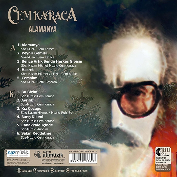 Cem Karaca – Alamanya - The Best Of Cem Karaca Vol.5
