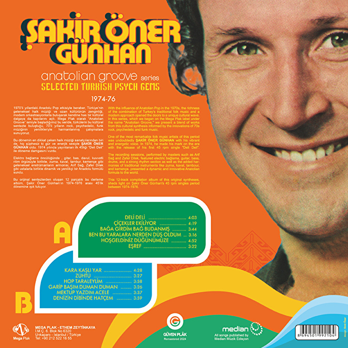 Şakir Öner Günhan - Anatolian Groove