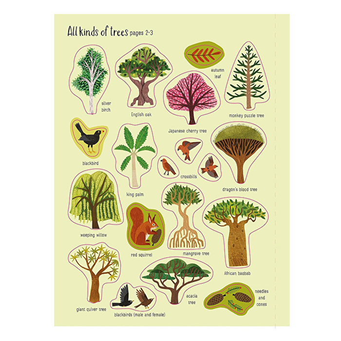 USB - First Sticker Book Trees
