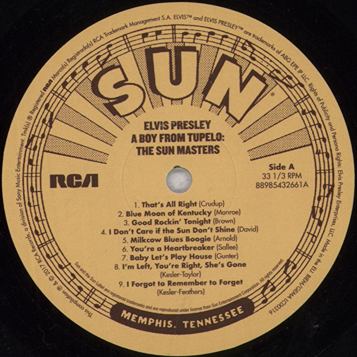 Elvis Presley - A Boy from Tupelo: The Sun Masters