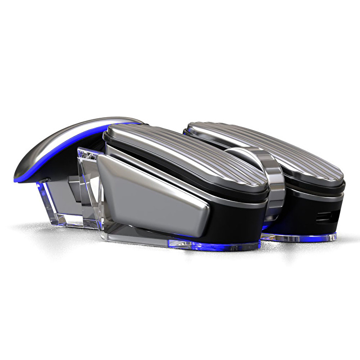 TRUEBO Alien RGB Ofis Performans/Oyuncu Mouse - Gri