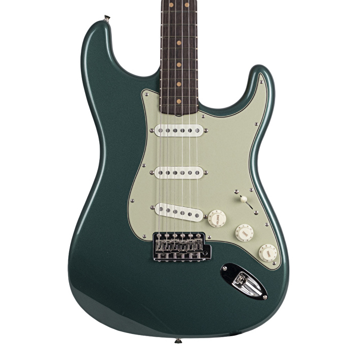 Fender Custom Shop Limited Edition 1964 L-Series Stratocaster NOS Gülağacı Klavye Sherwood Green Metallic Elektro Gitar