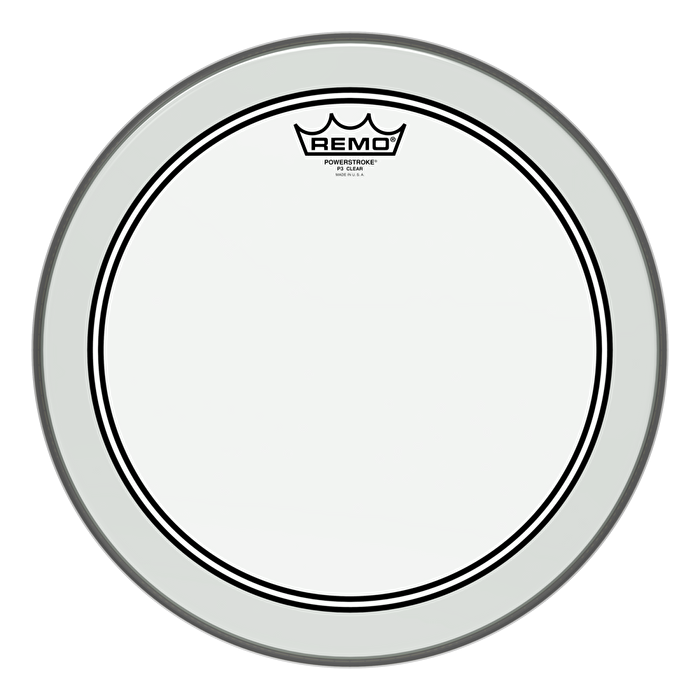 REMO P3-0313-BP- Powerstroke® P3 Şeffaf 13" Davul Derisi