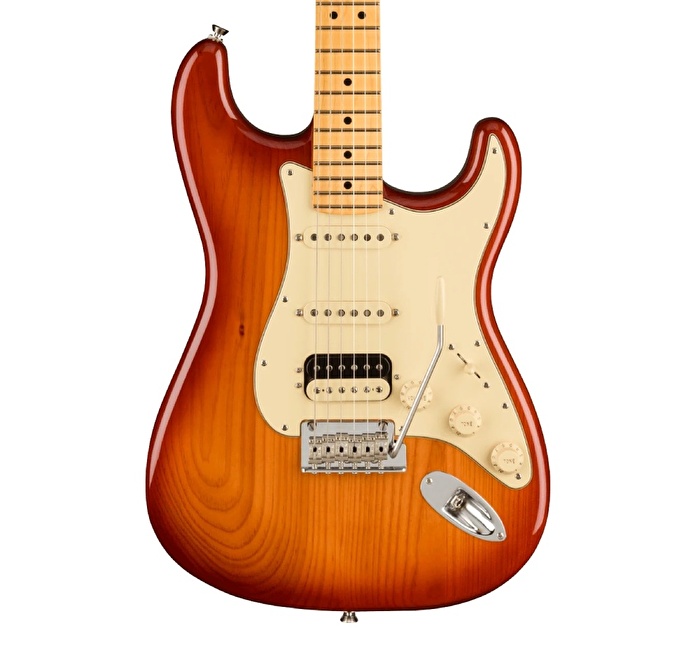 Fender American Professional II Stratocaster HSS Akçaağaç Klavye Sienna Sunburst Elektro Gitar