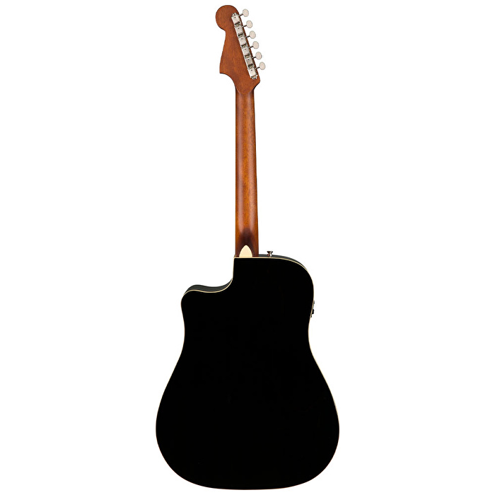 Fender Redondo Player Ceviz Klavye Jetty Black Elektro Akustik Gitar