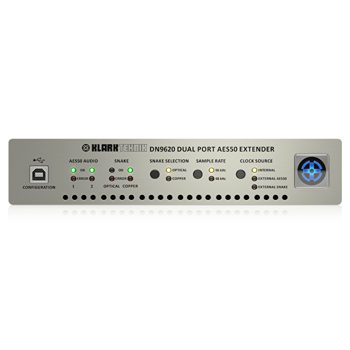 KLARK TEKNIK DN9620 Çift Port AES50 Extender Ve Multiplexer