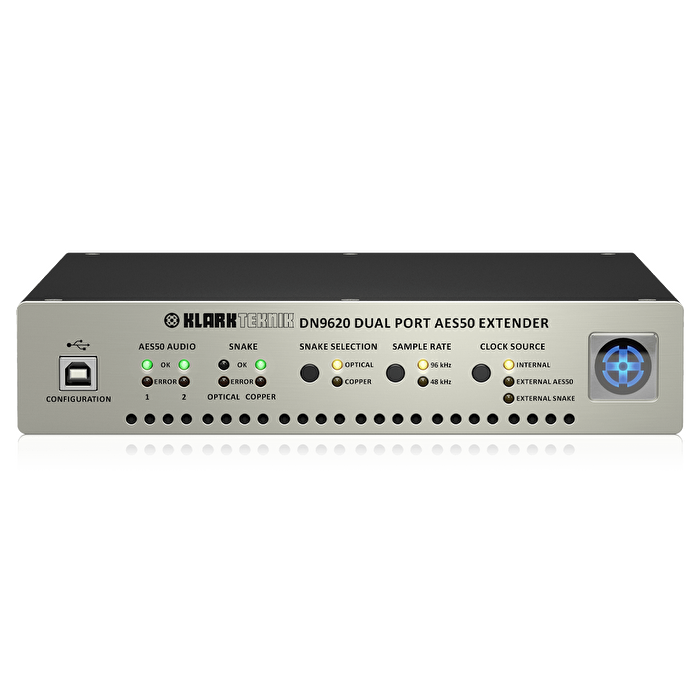 KLARK TEKNIK DN9620 Çift Port AES50 Extender Ve Multiplexer