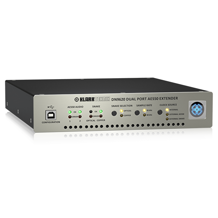 KLARK TEKNIK DN9620 Çift Port AES50 Extender Ve Multiplexer