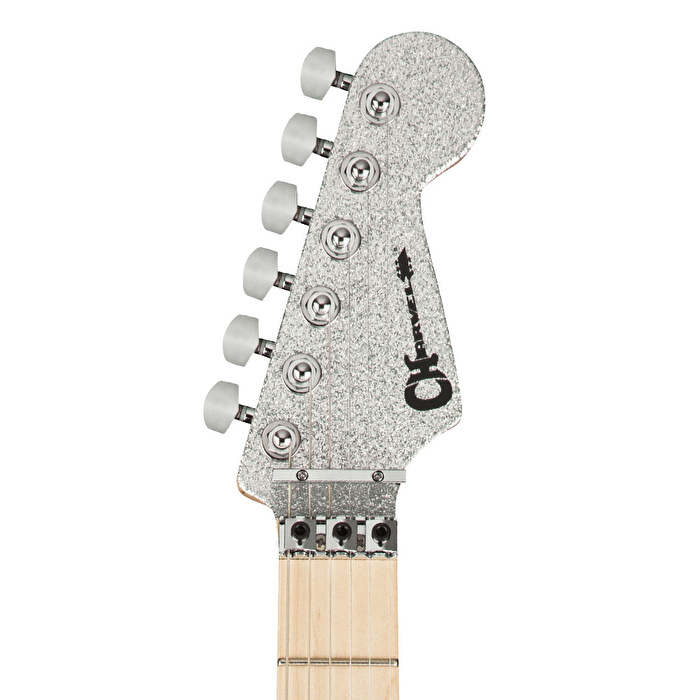 Charvel Limited Edition Pro Mod San Dimas Style 1 HH FR Akçaağaç Klavye Sin City Sparkle Elektro Gitar