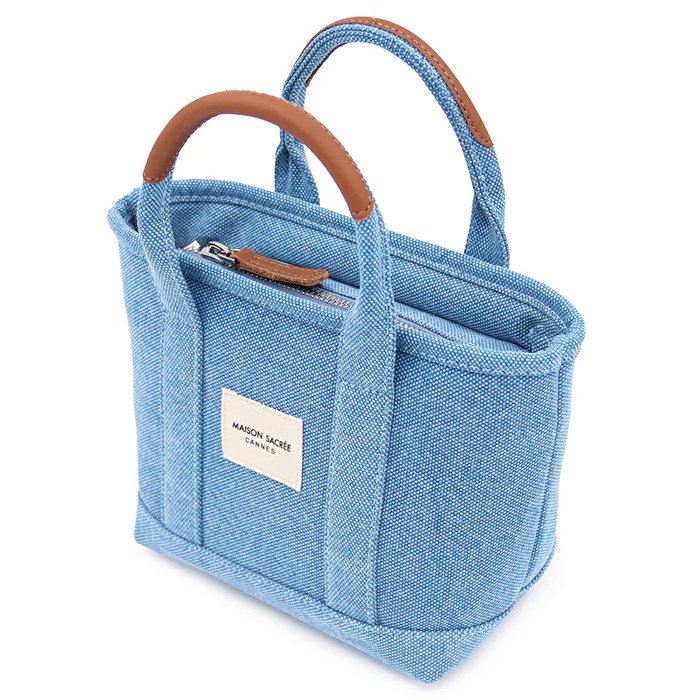 MAISON SACREE Miramar Denim Extra Mini Kol Çantası