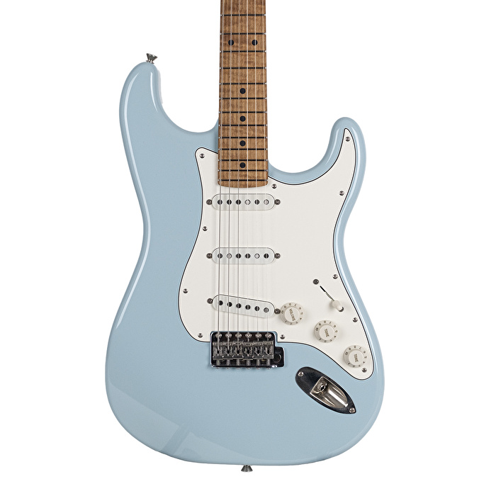 Xotic California Classic XSCPRO-1/3390 Roasted Flame Akçaağaç Sap Sonic Blue Elektro Gitar
