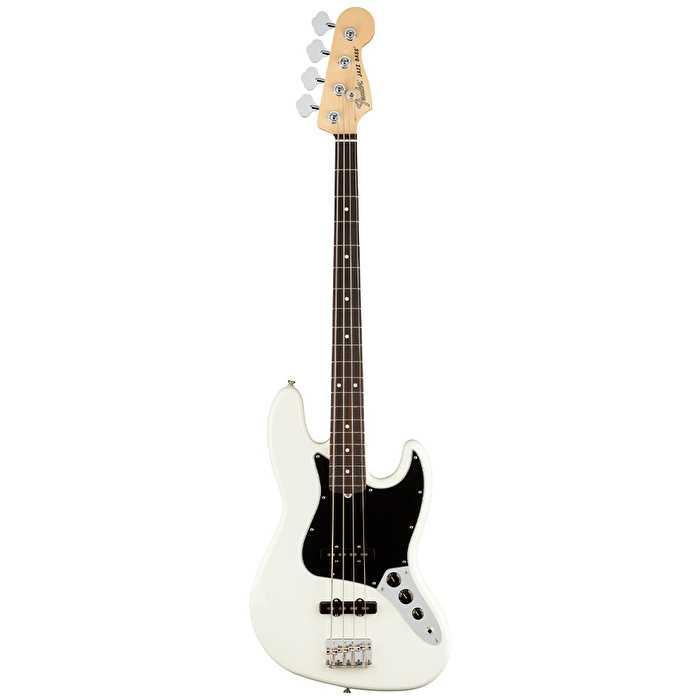Fender American Performer Jazz Bass Gülağacı Klavye Arctic White Bas Gitar