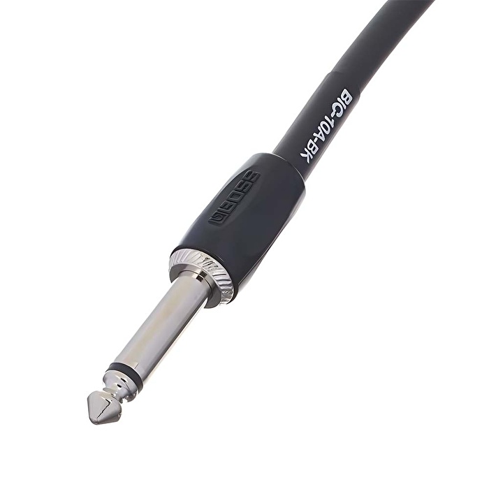 BOSS BIC-10A-BK Düz/L Uçlu 3m Enstrüman Kablosu