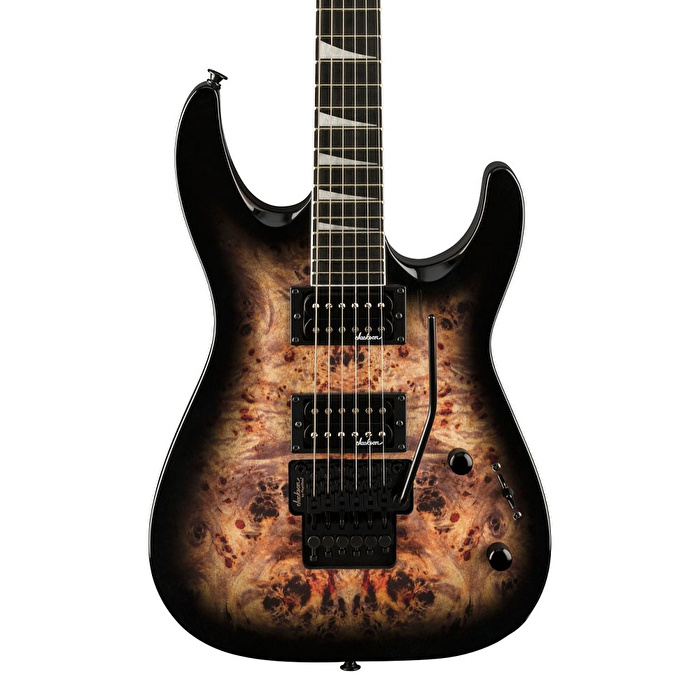JACKSON JS Dinky Arch Top JS32 DKAP Amaranth Klavye Transparent Black Burst Elektro Gitar