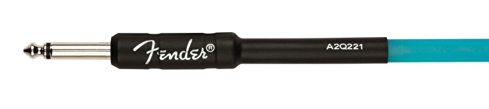 Fender Professional Glow in the Dark Cable 5.5 Metre Mavi Kablo