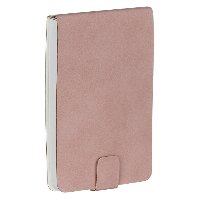 DESIGNWORKS INK Suedette Notepad - Blush 13.5x8.2 cm