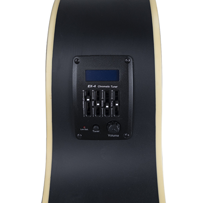 HAZE F-560CEQMBK Siyah Elektro Akustik Gitar