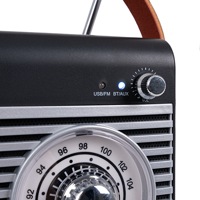 KOZMOS Retro Radyo ve Bluetooth Hoparlör