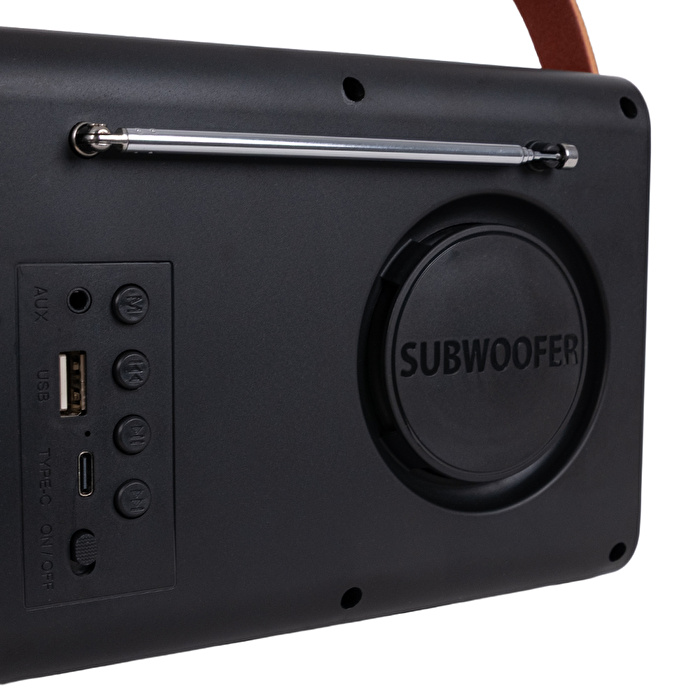 KOZMOS Retro Radyo ve Bluetooth Hoparlör