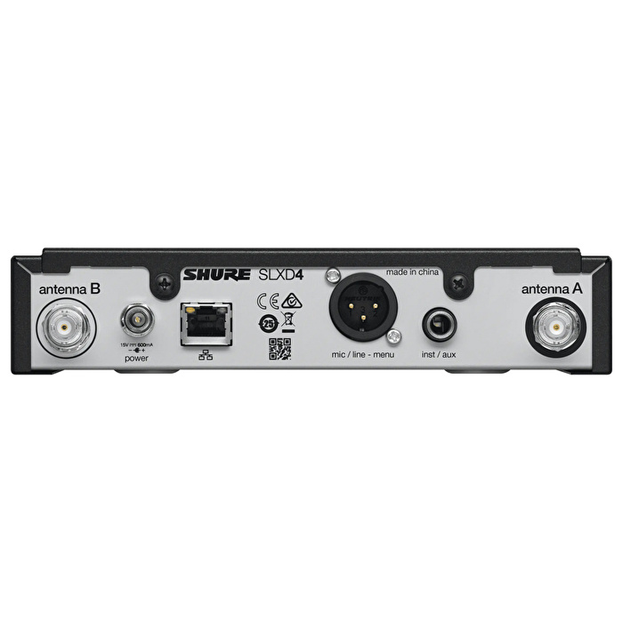 Shure SLXD4E Telsiz Mikrofon Alıcısı