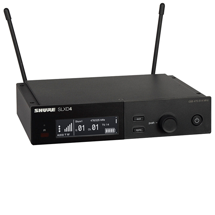Shure SLXD4E Telsiz Mikrofon Alıcısı