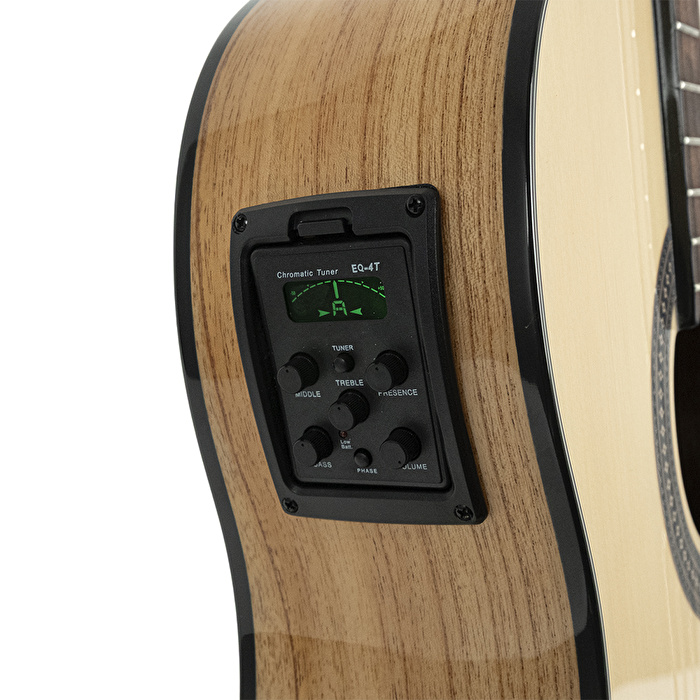 KOZMOS IC-100G 4/4 CE DNA Elektro Klasik Gitar