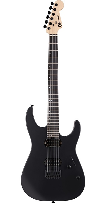 Charvel Pro-Mod DK24 HH HT E Abanoz Klavye Satin Black Elektro Gitar