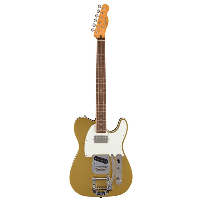 Squier Classic Vibe Custom Telecaster SH with Bigsby Aztec Gold Elektro Gitar