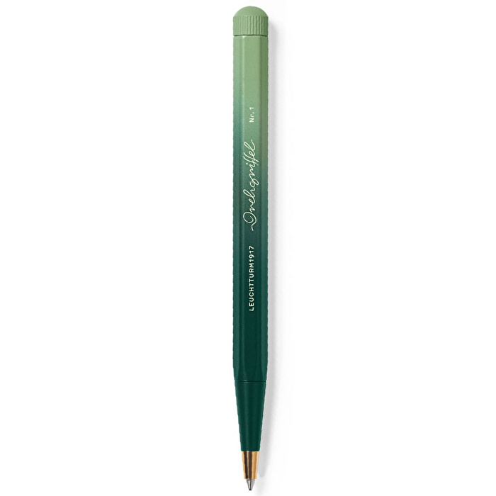 LEUCHTTURM  Gradient Limited Edition Serisi Drehgriffel Tükenmez Kalem Orman Yeşili / Ada Çayı