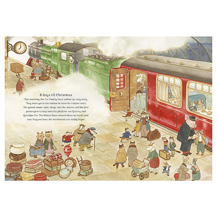 Cat Family Christmas - Lift The Flap Advent Book