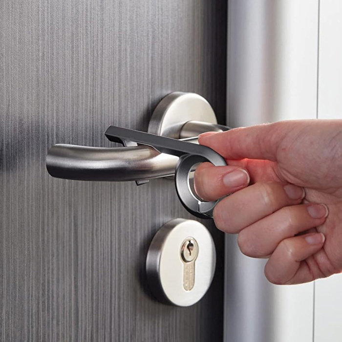 LEXON Horizon Safetouch Temassız Dokunma Aparatı Metalik Gri