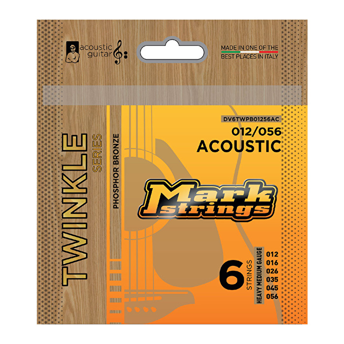 Mark String Twinkle 012-056 Akustik Gitar Teli