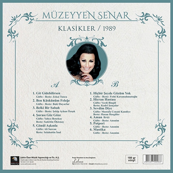 Müzeyyen Senar – Klasikler / 1989